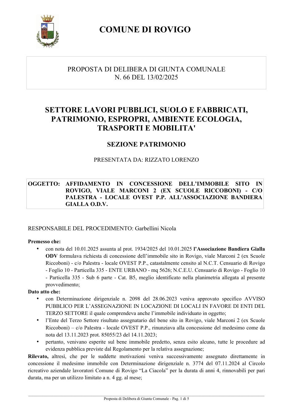 Pagina 1 del documento