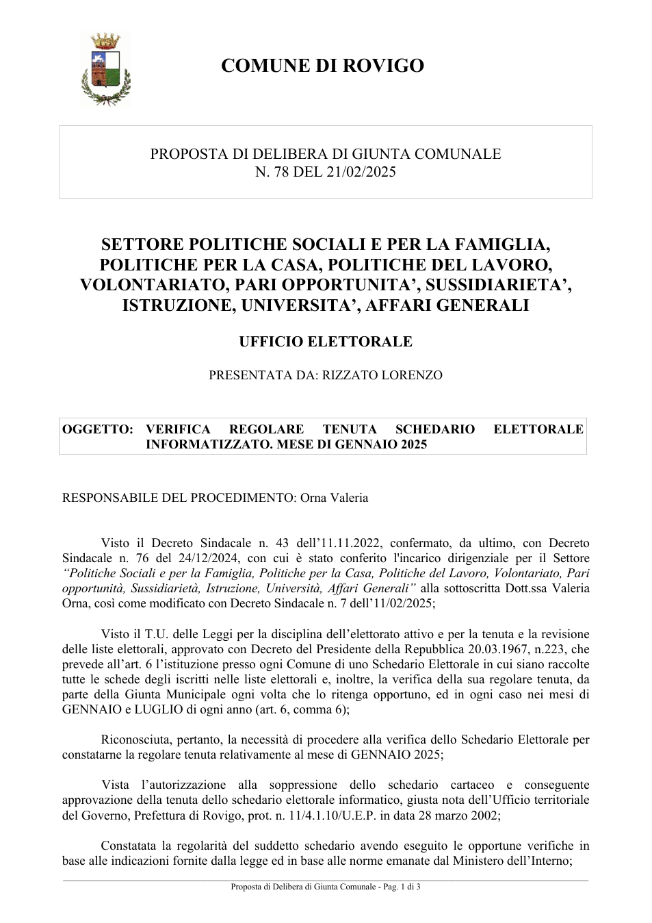 Pagina 1 del documento