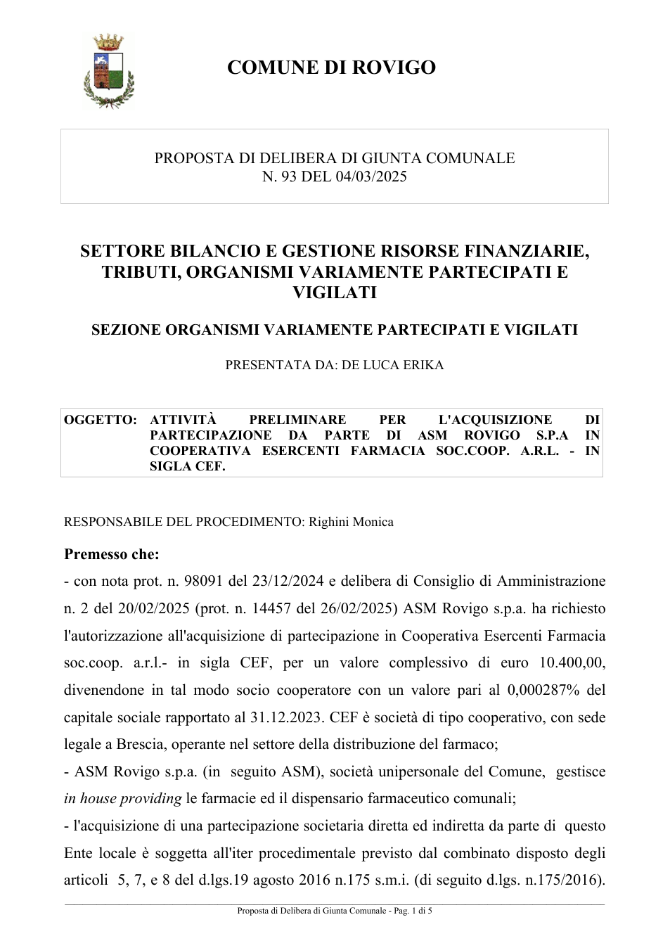 Pagina 1 del documento
