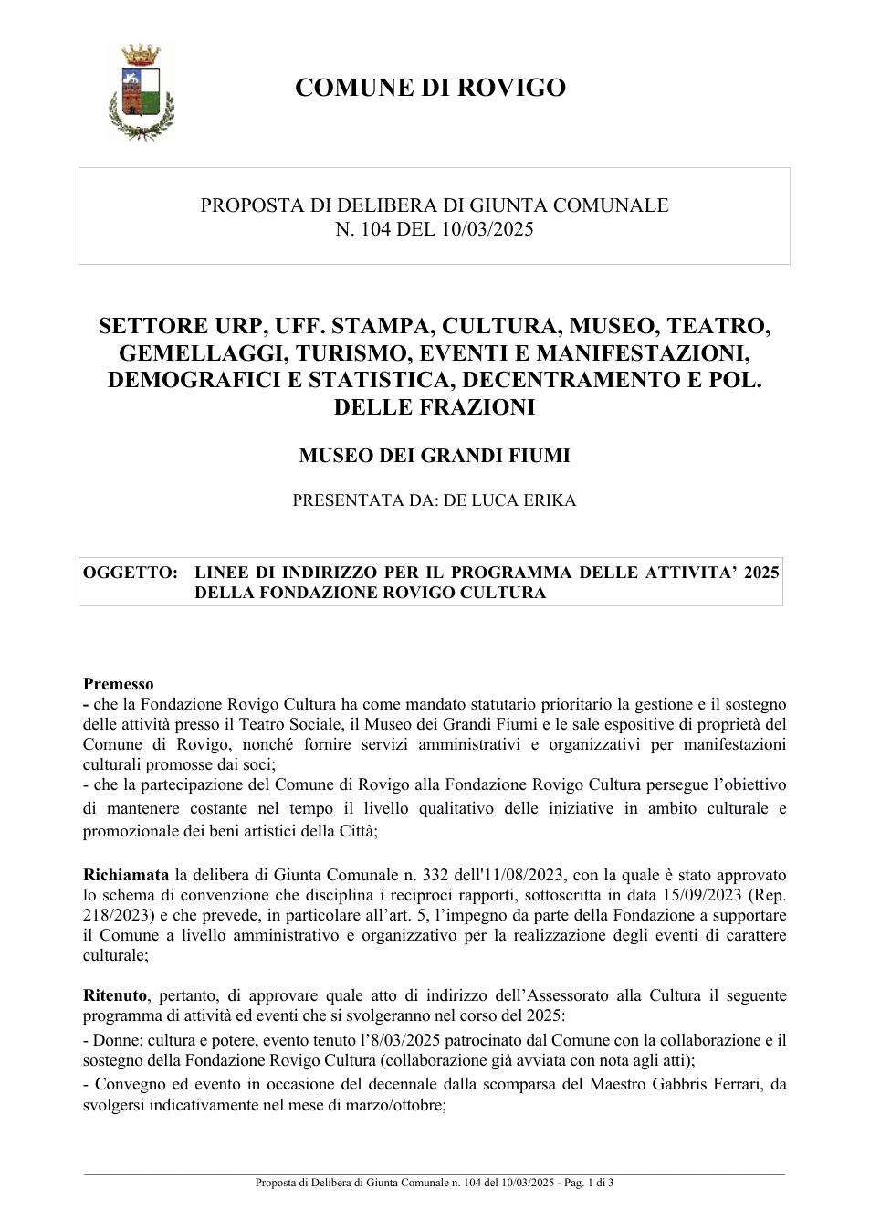 Pagina 1 del documento