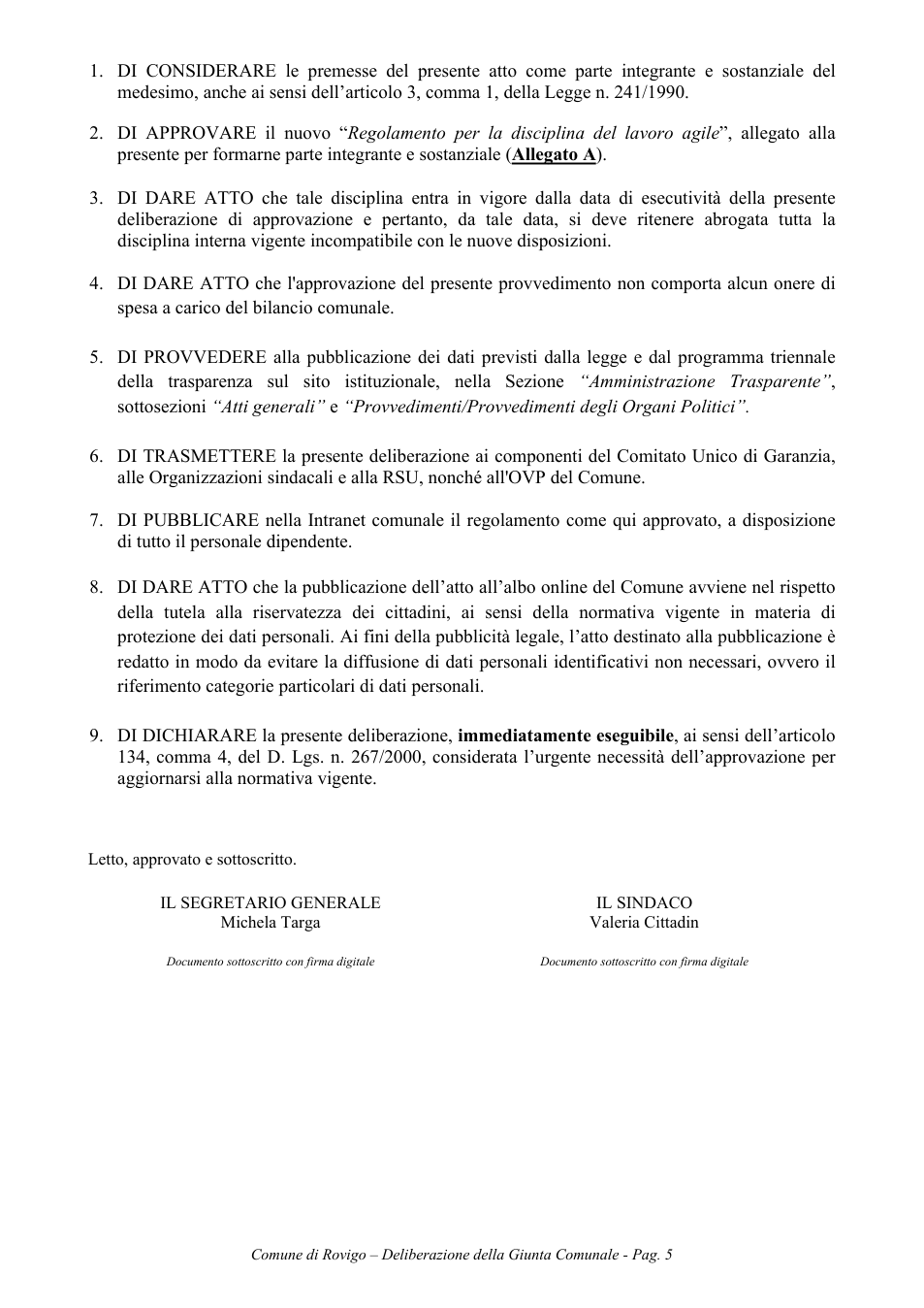 Pagina 5 del documento