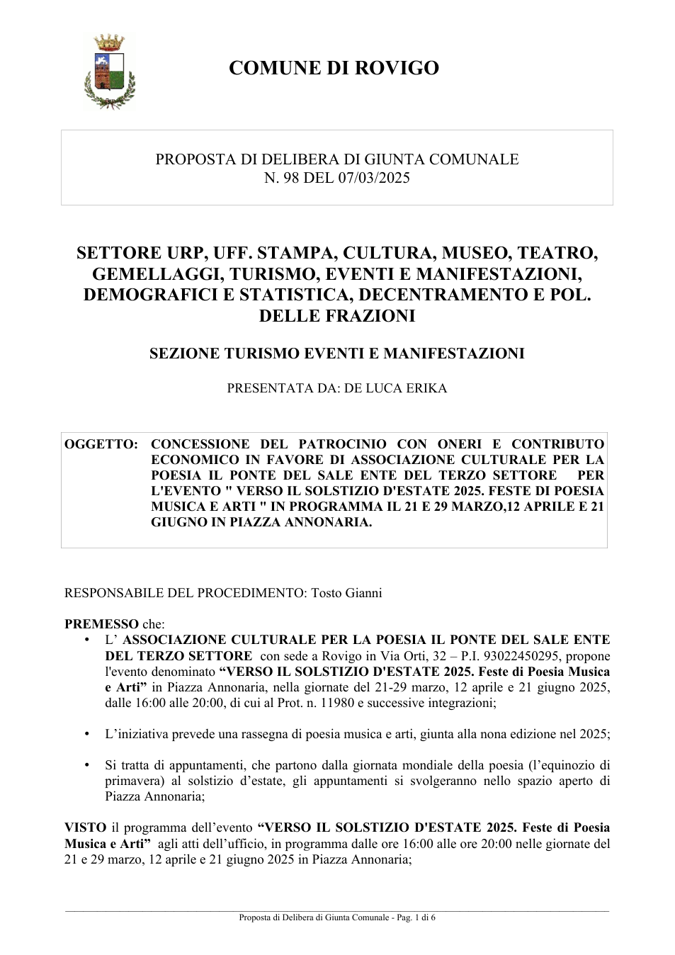 Pagina 1 del documento