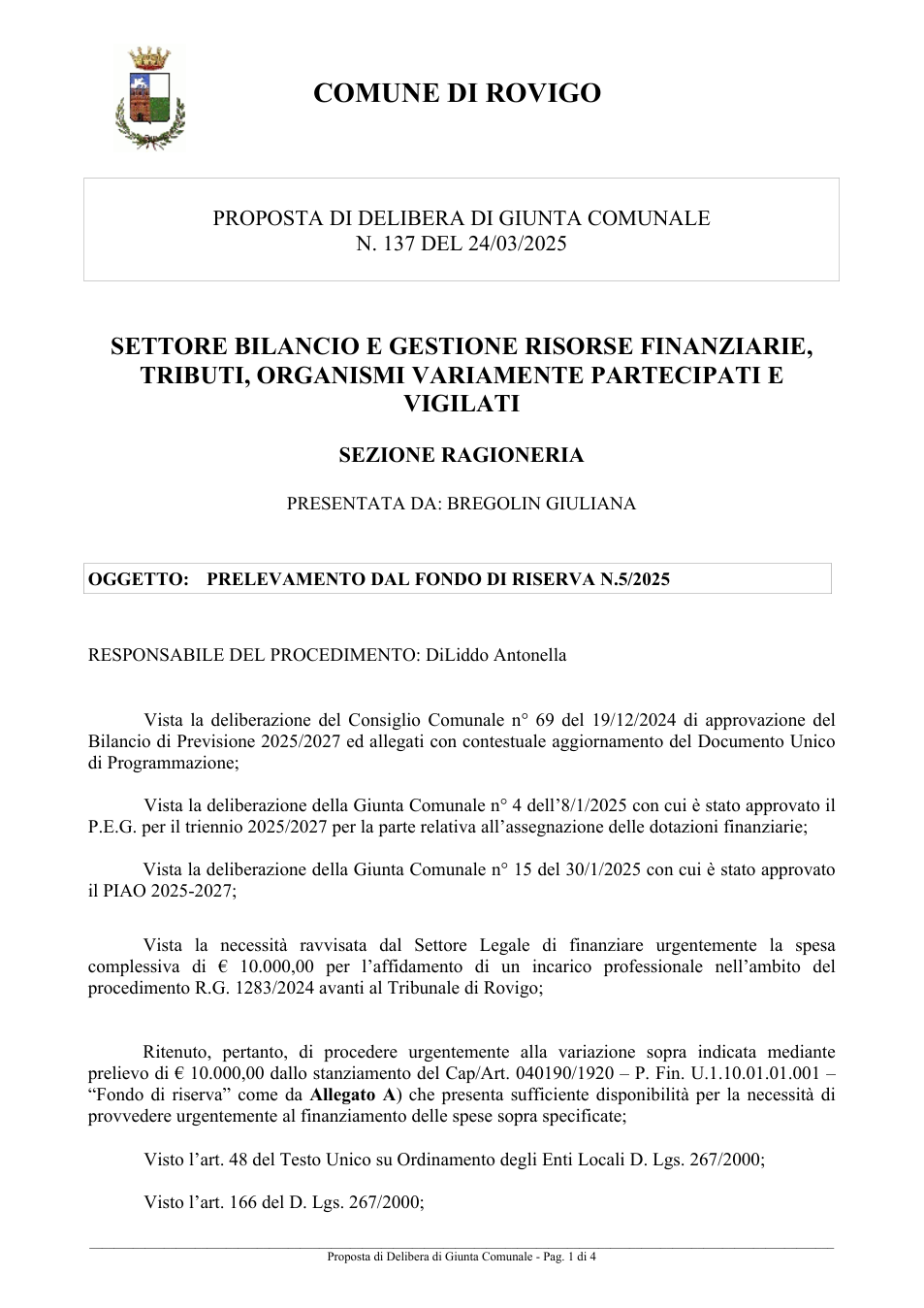 Pagina 1 del documento