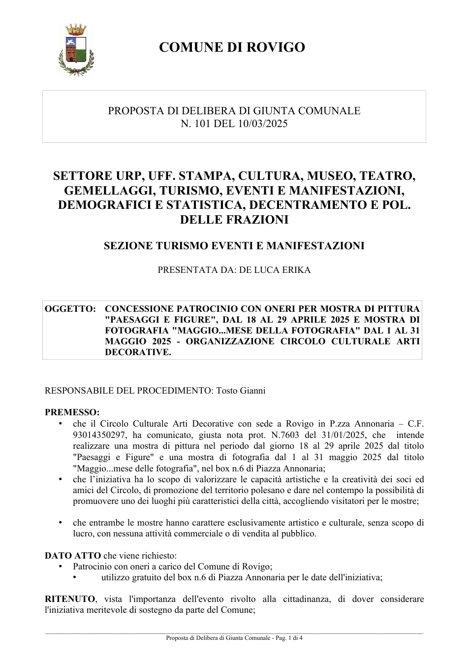 Pagina 1 del documento