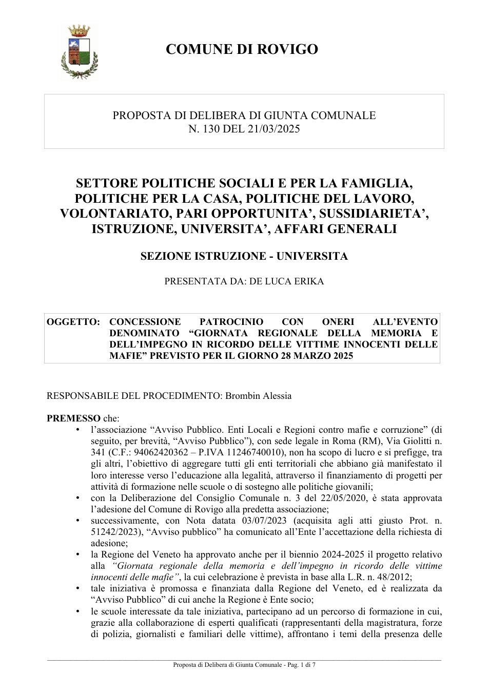 Pagina 1 del documento