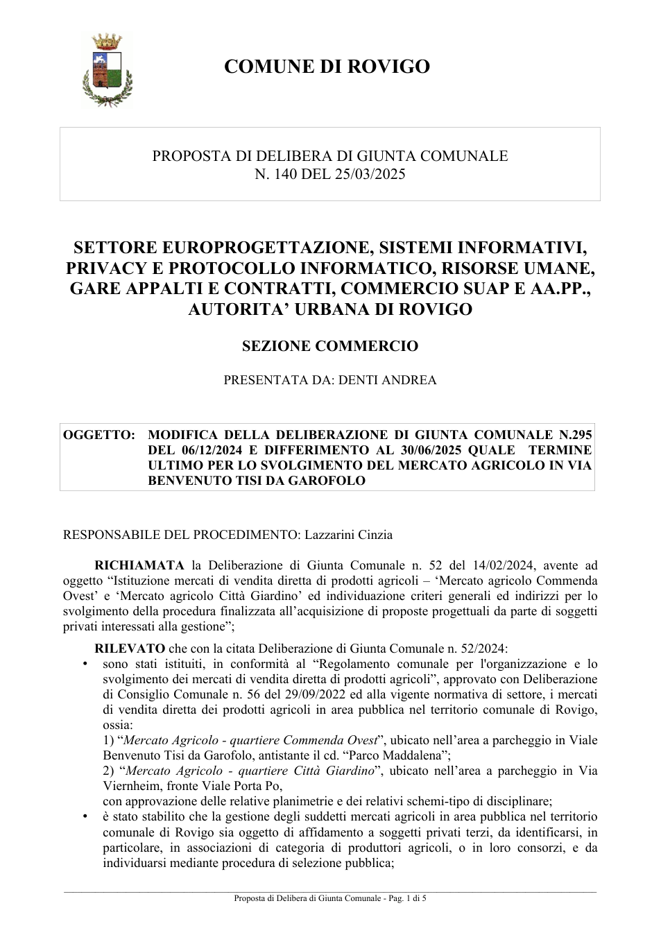 Pagina 1 del documento
