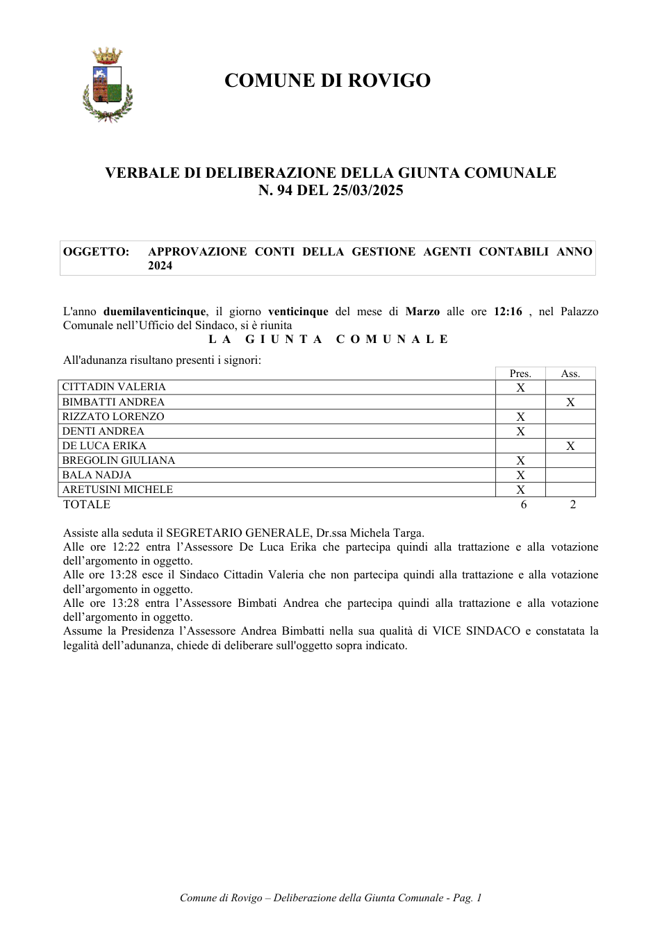 Pagina 1 del documento