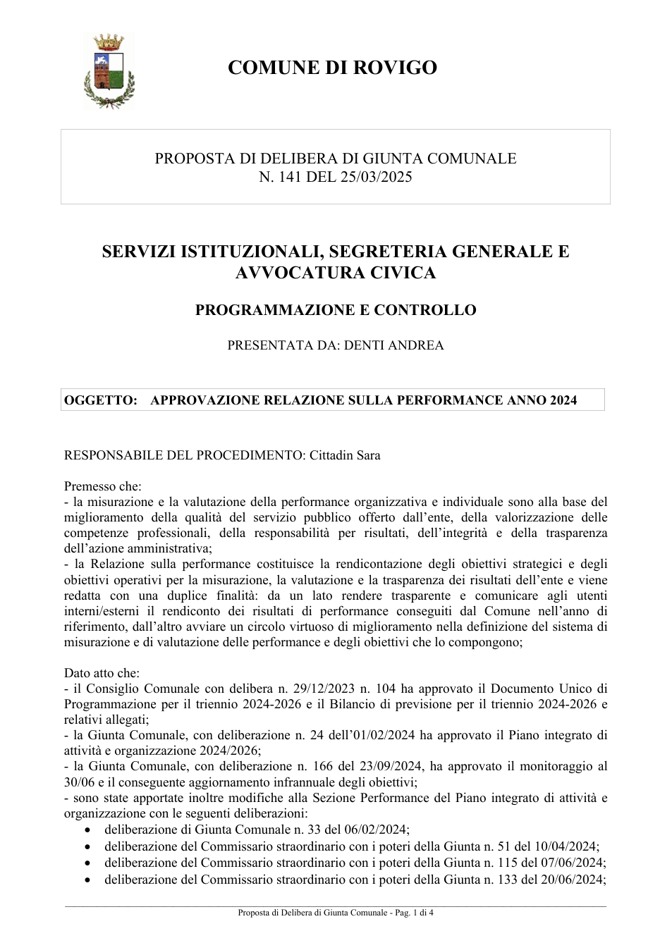 Pagina 1 del documento