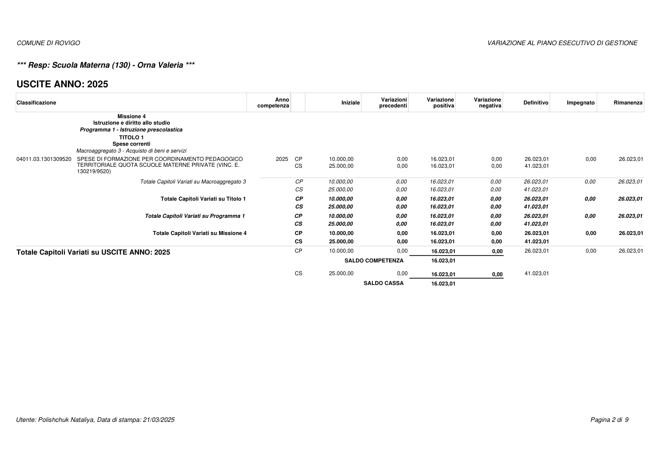 Pagina 2 del documento