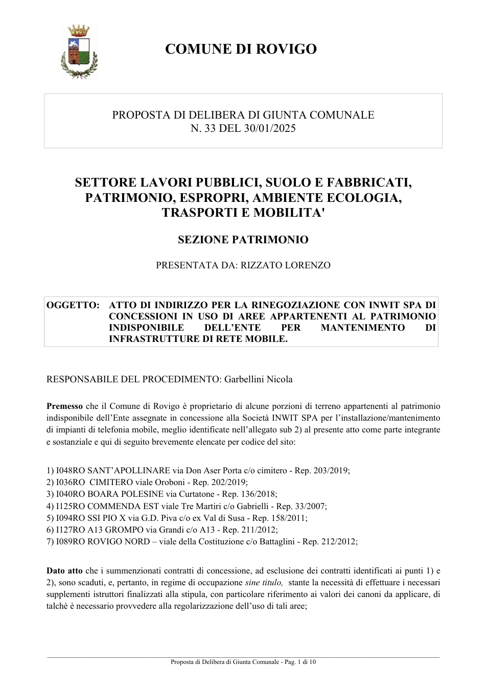 Pagina 1 del documento