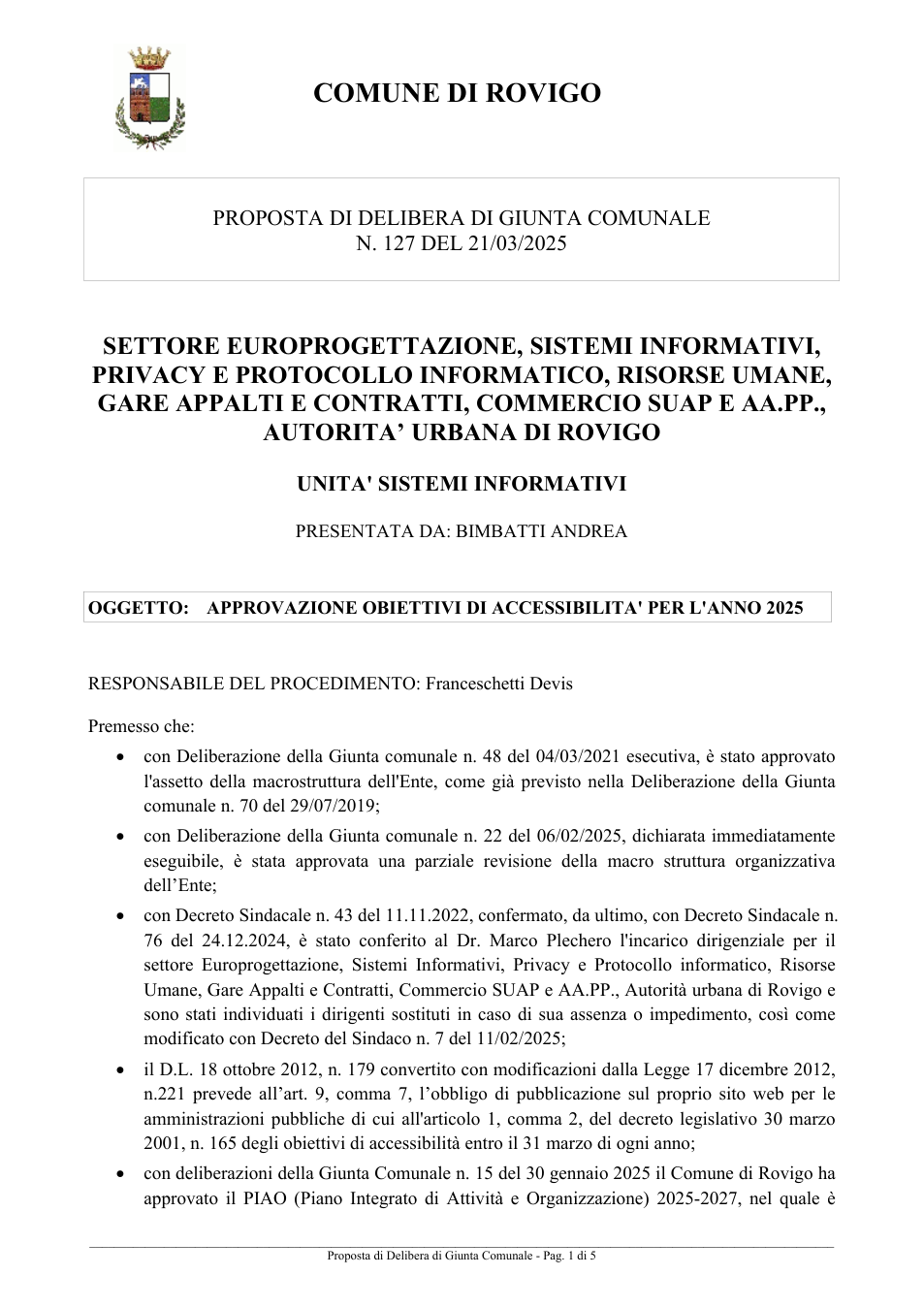 Pagina 1 del documento