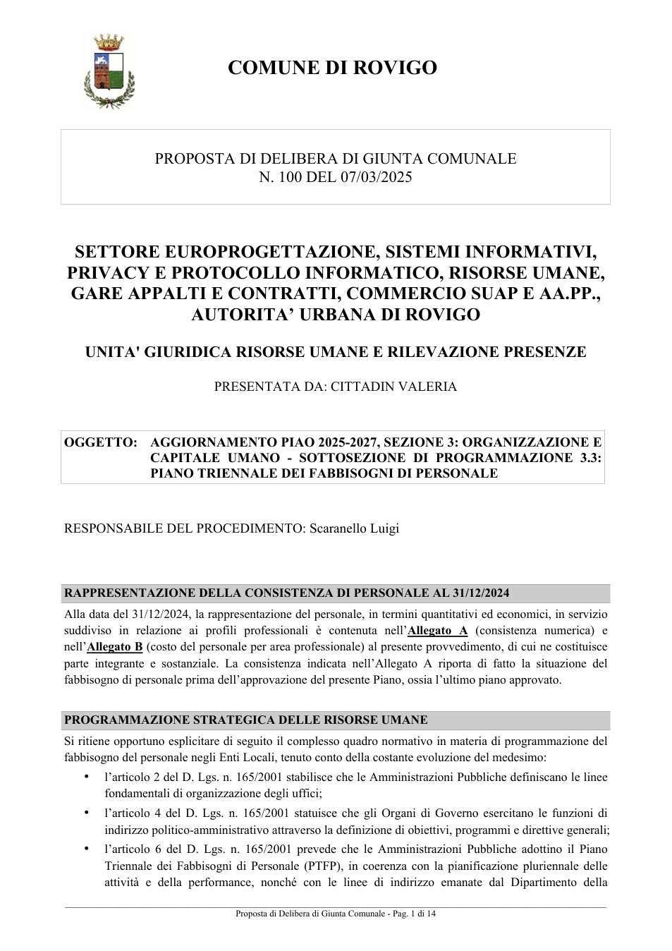 Pagina 1 del documento