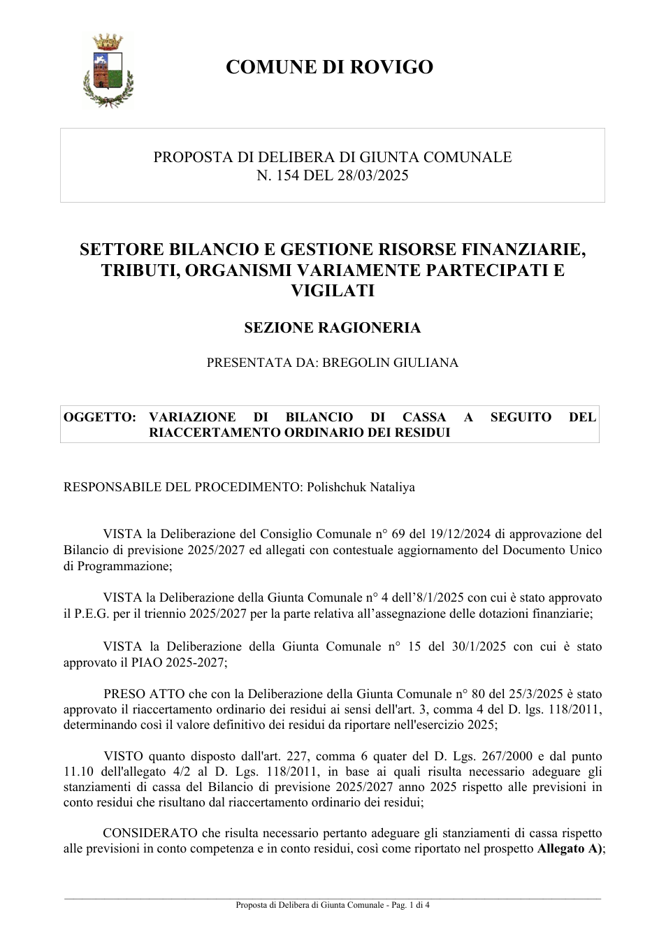 Pagina 1 del documento