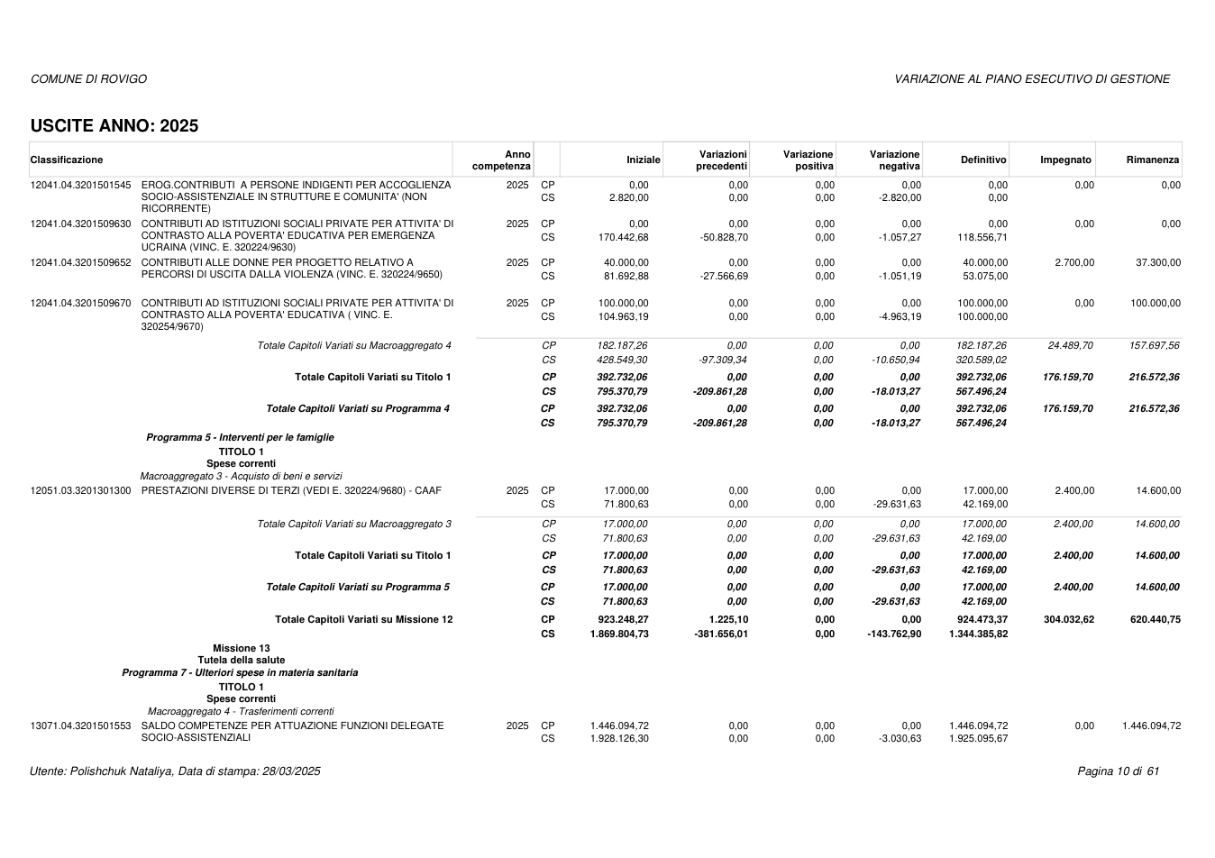 Pagina 10 del documento