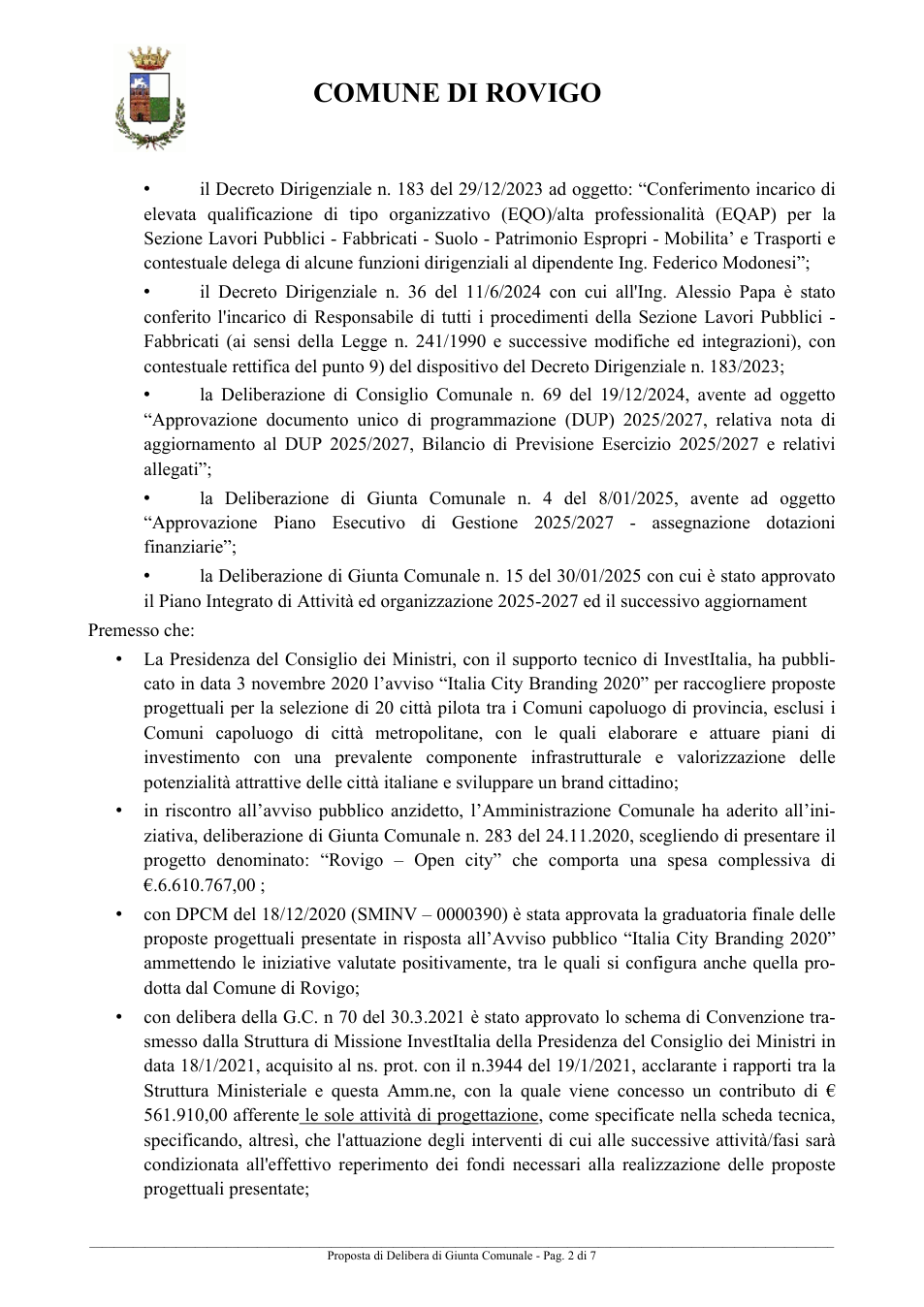 Pagina 2 del documento