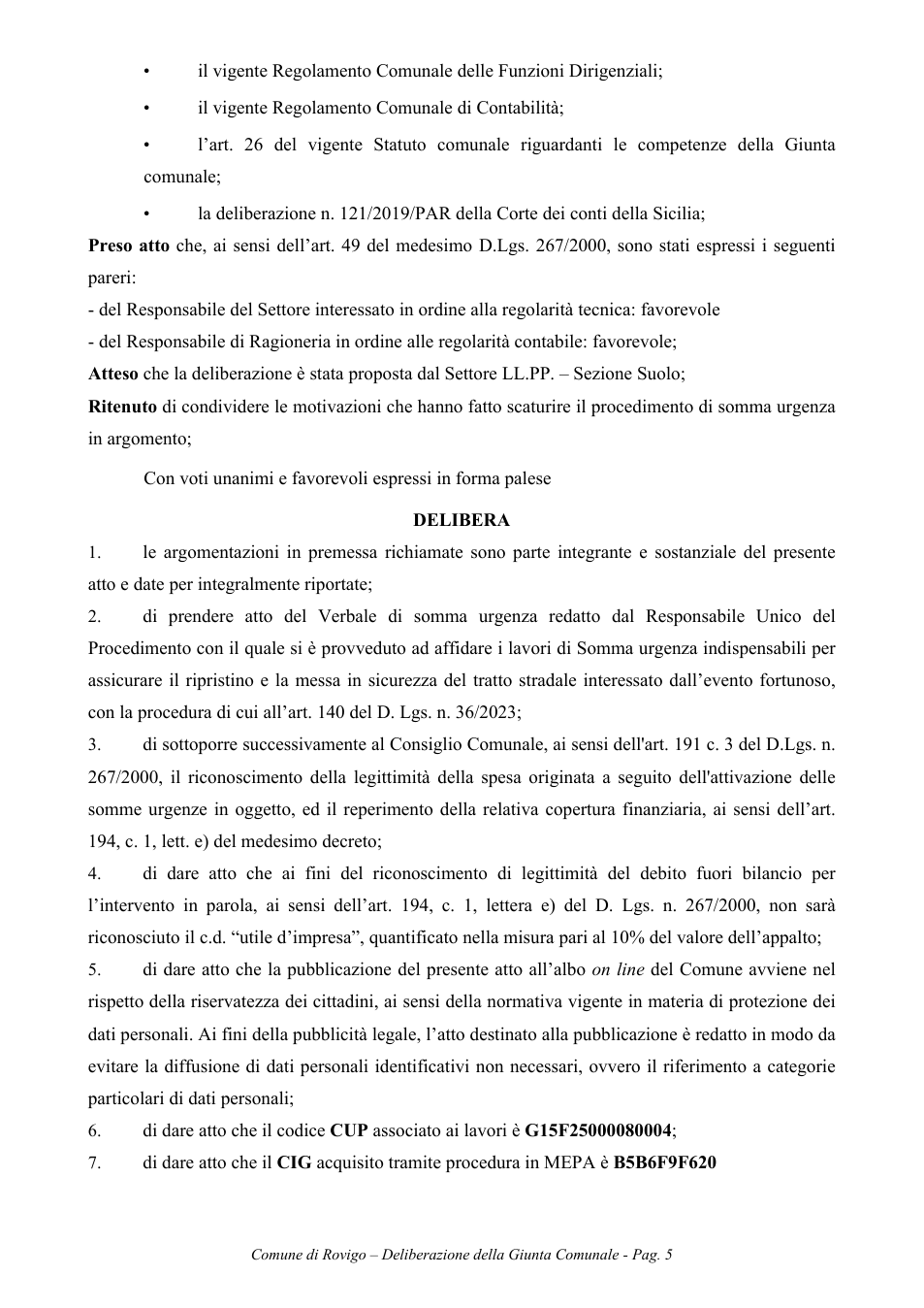 Pagina 5 del documento