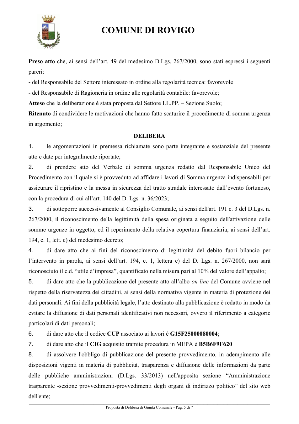 Pagina 5 del documento