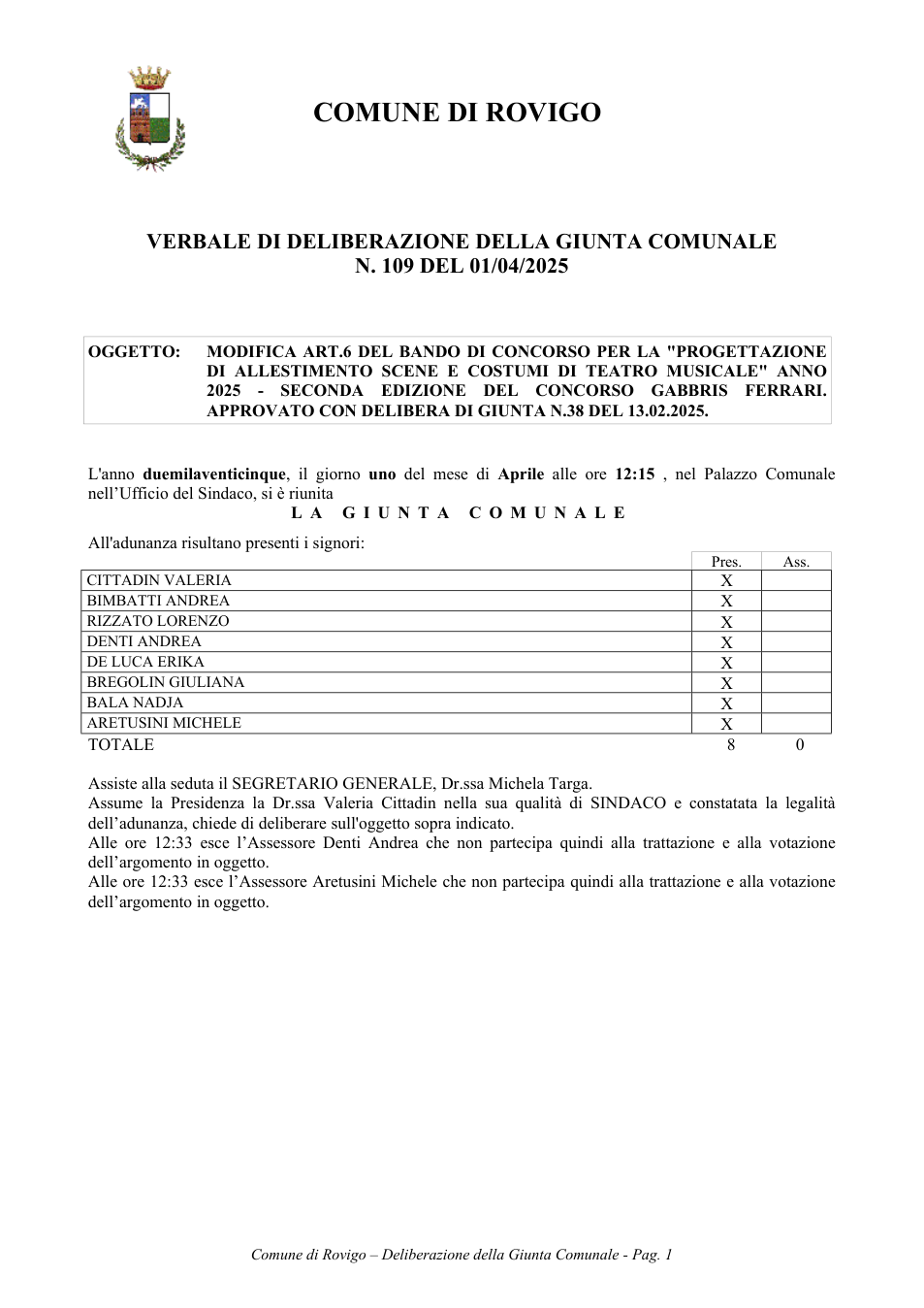 Pagina 1 del documento