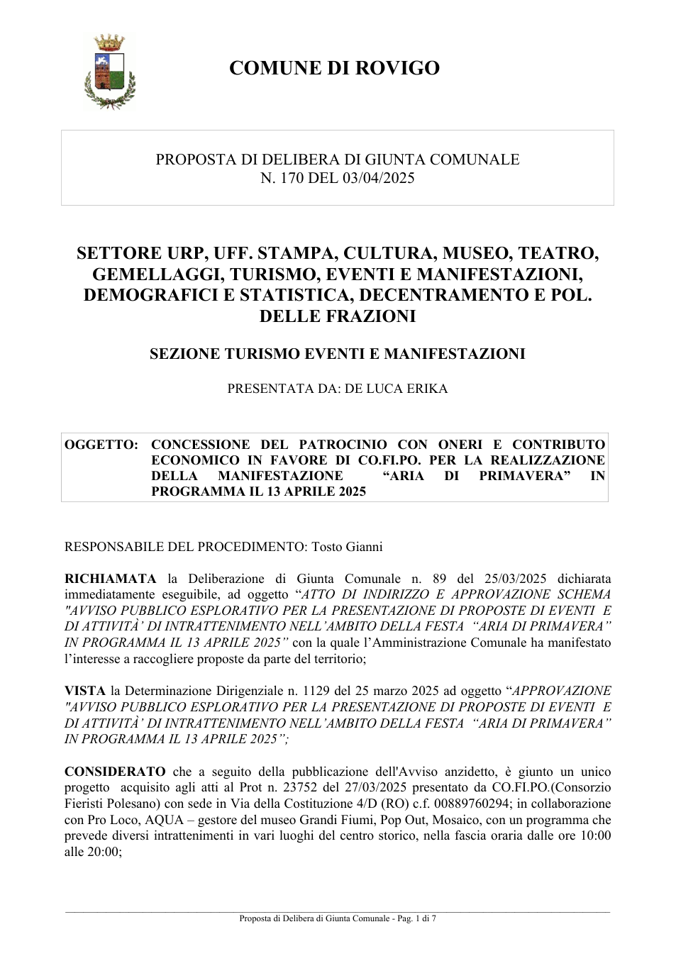 Pagina 1 del documento