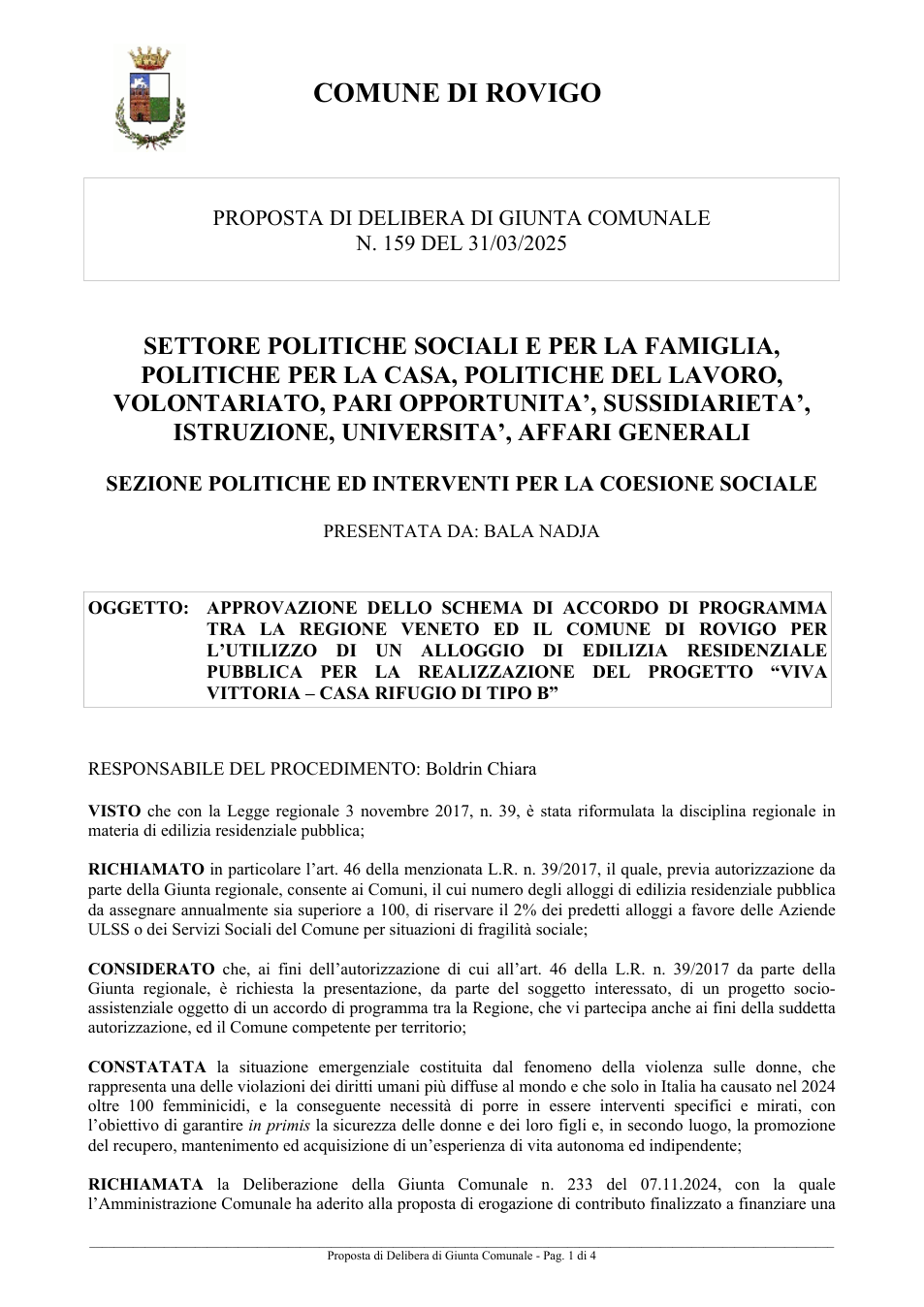 Pagina 1 del documento