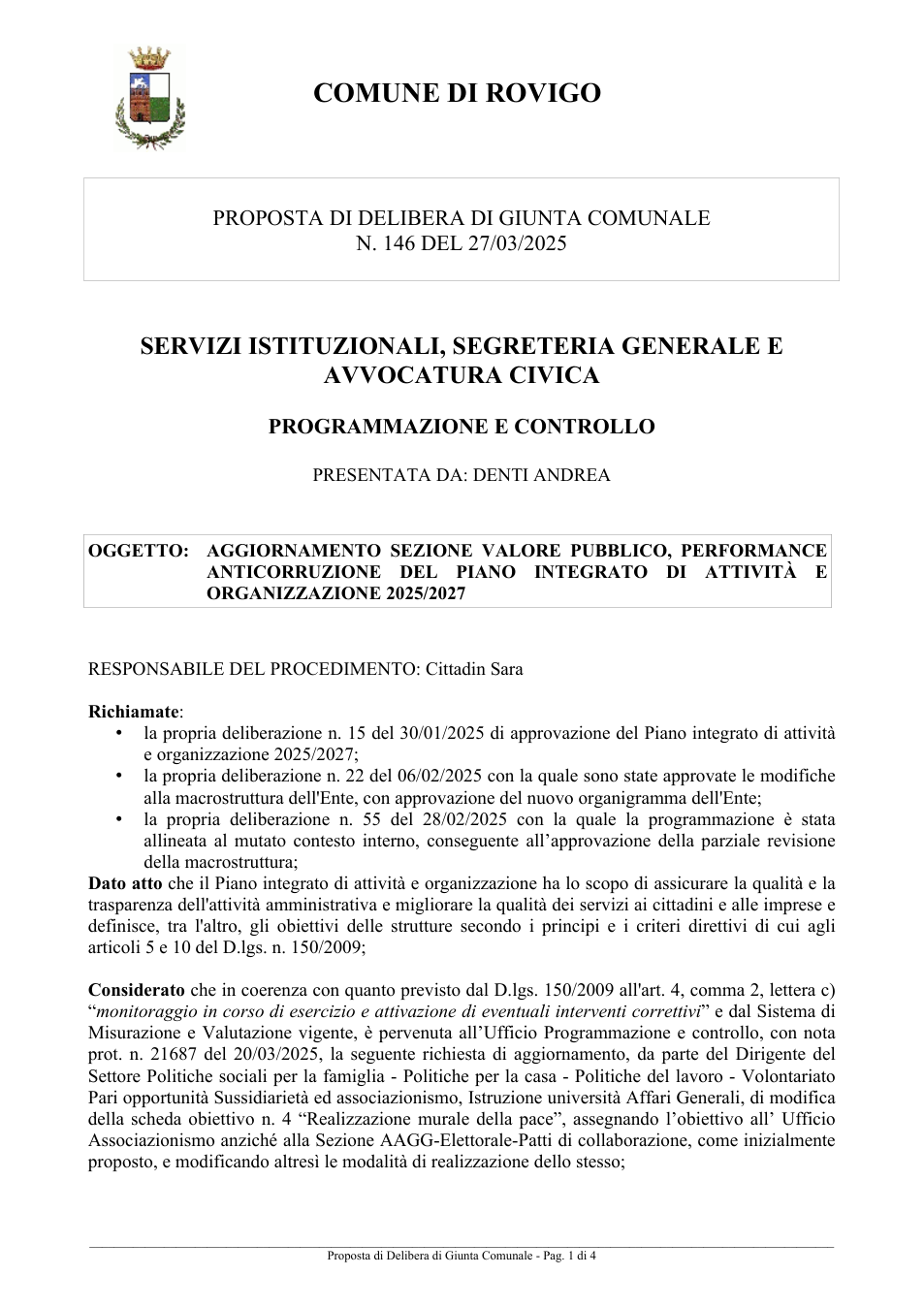Pagina 1 del documento