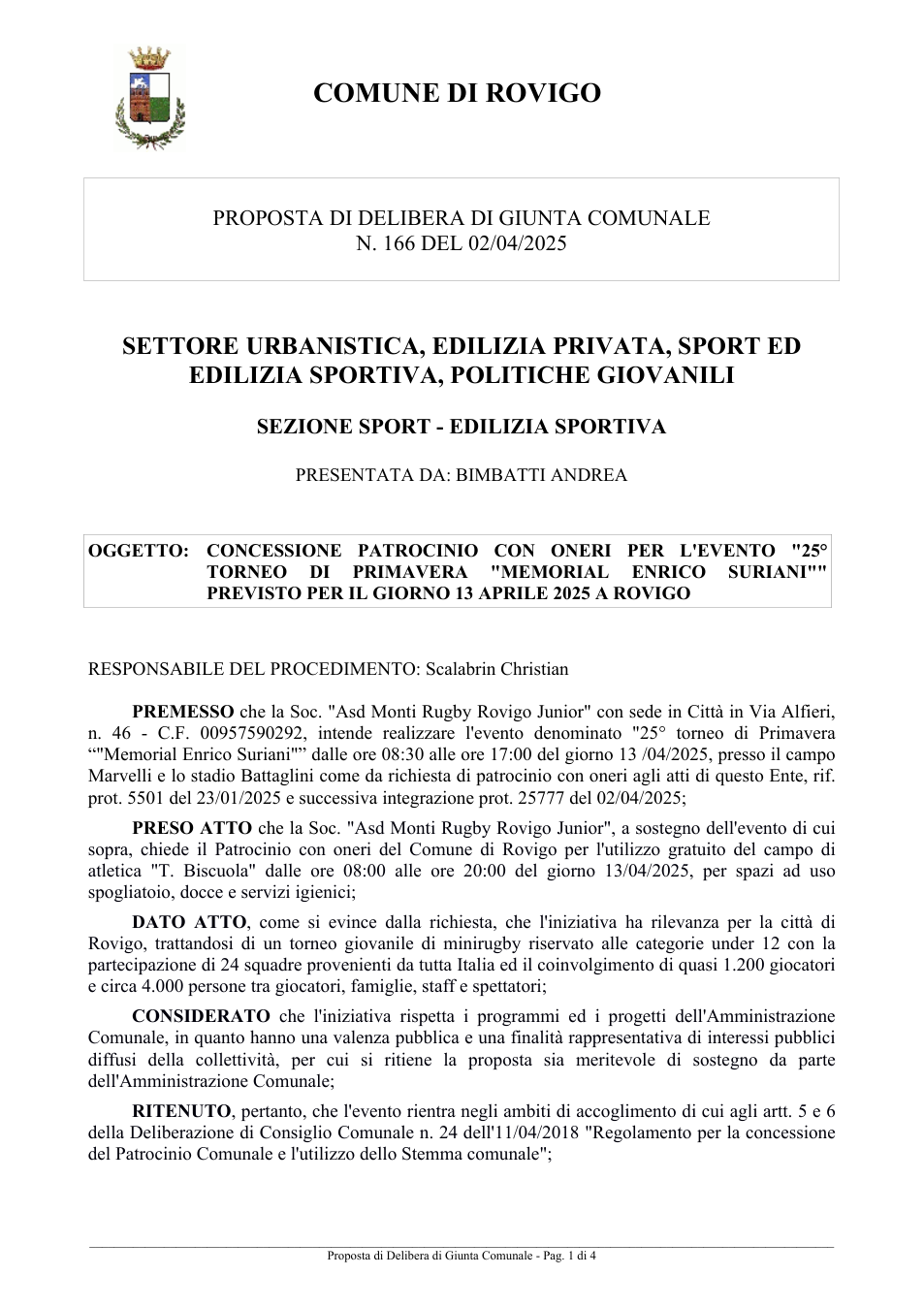 Pagina 1 del documento