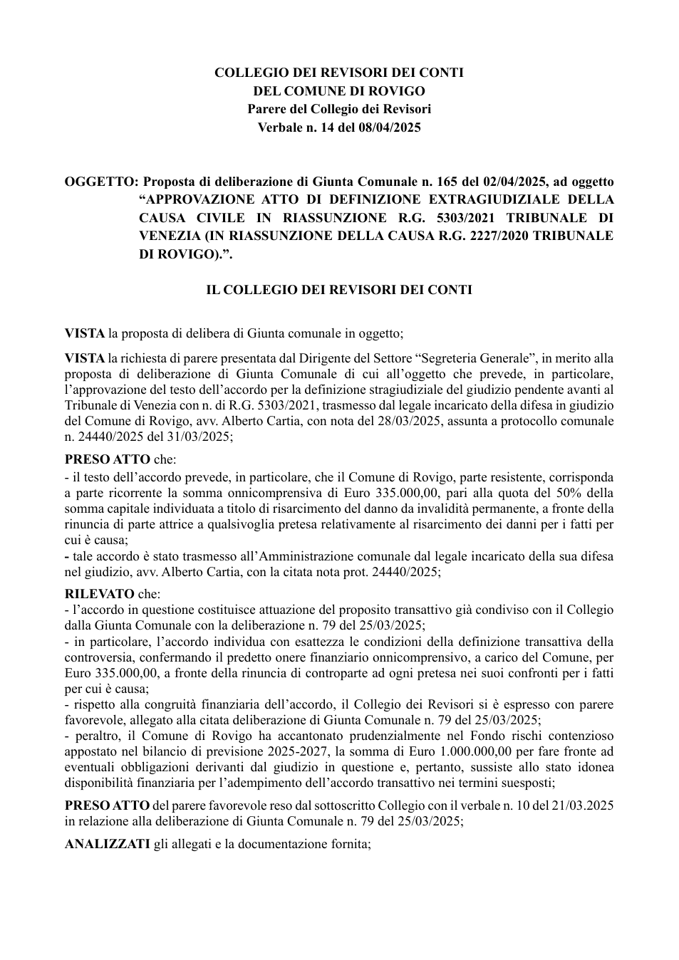 Pagina 1 del documento