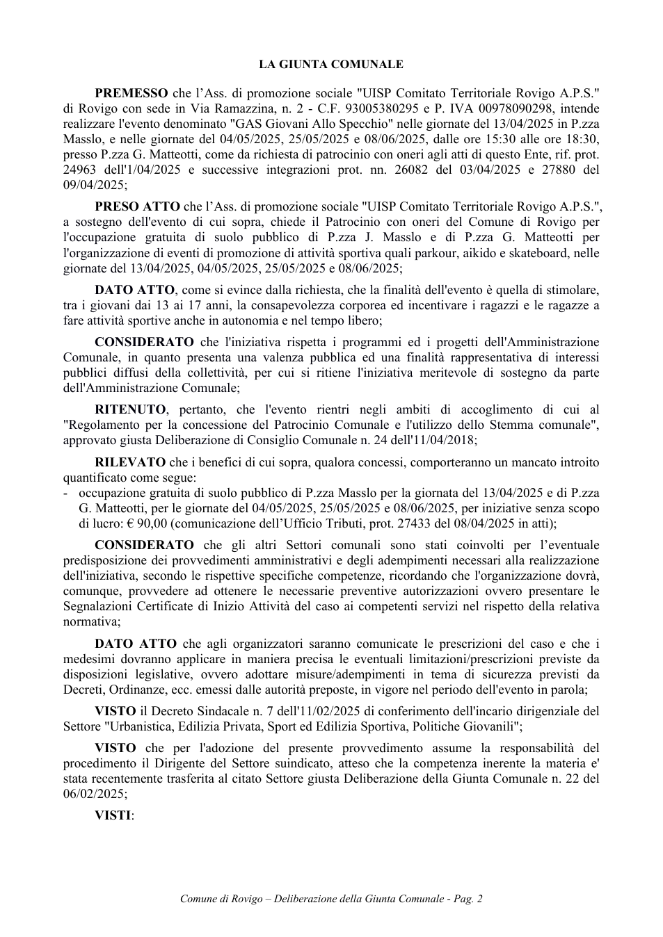 Pagina 2 del documento