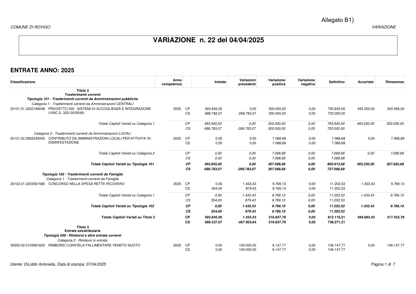 Pagina 1 del documento
