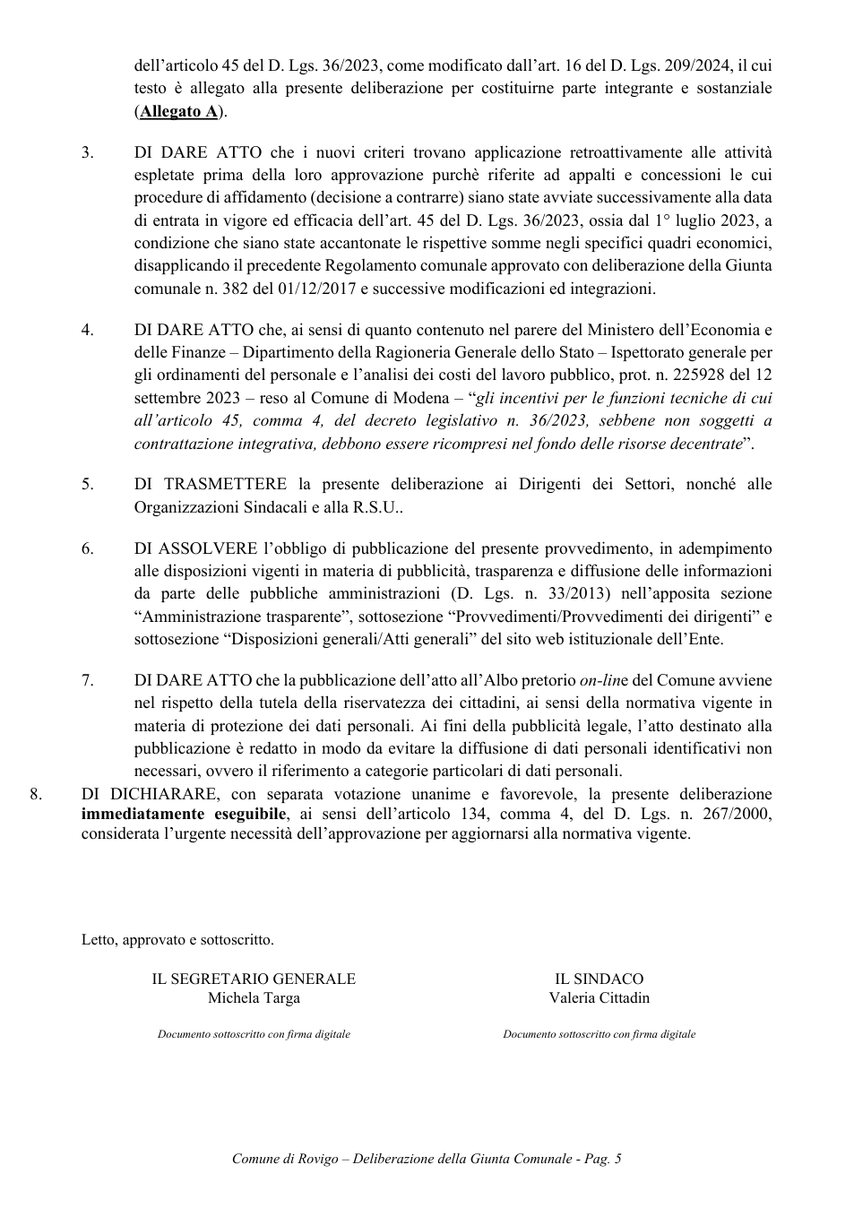 Pagina 5 del documento