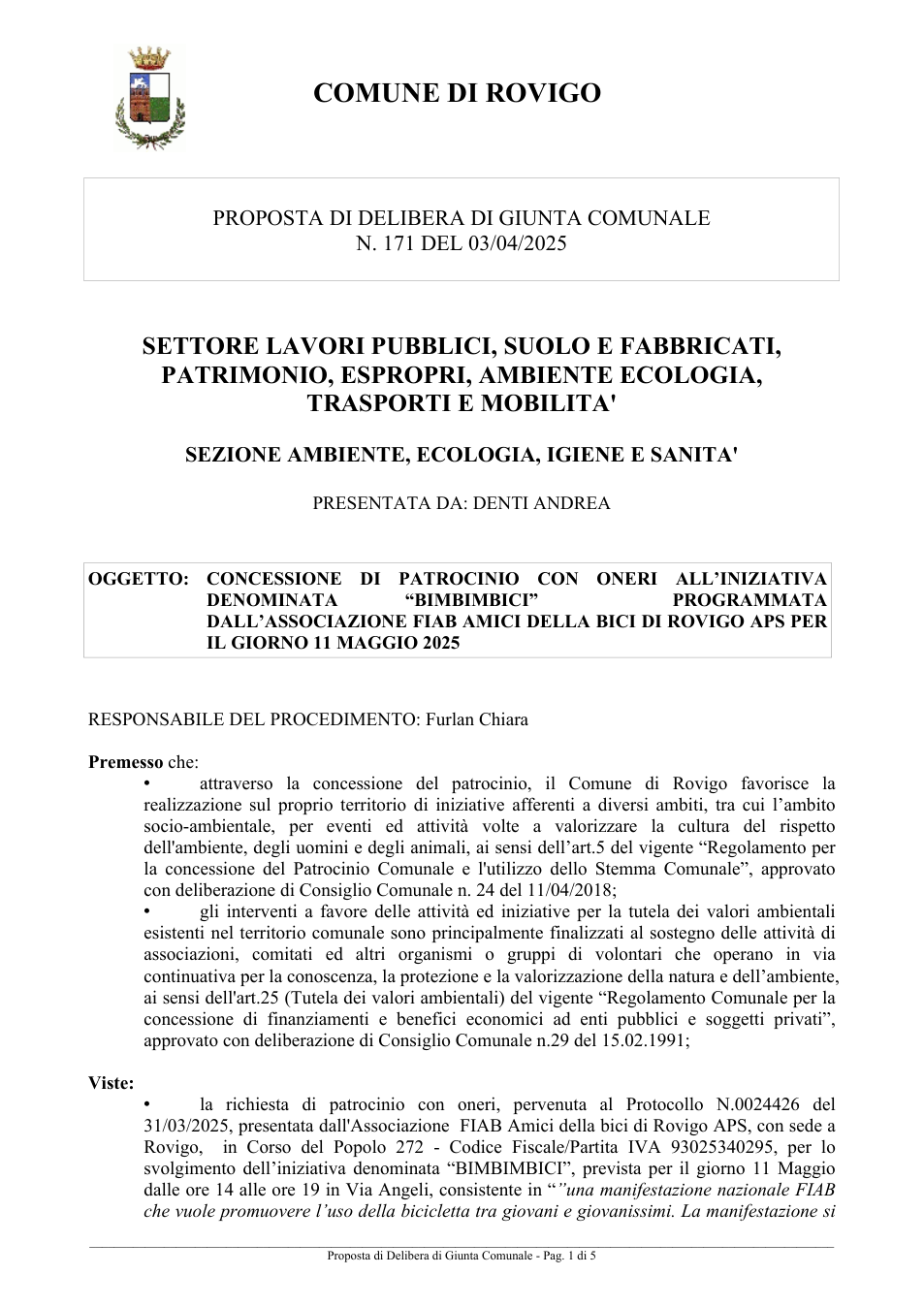 Pagina 1 del documento