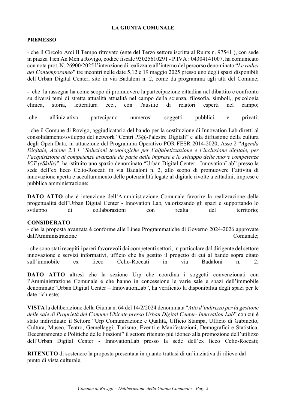 Pagina 2 del documento