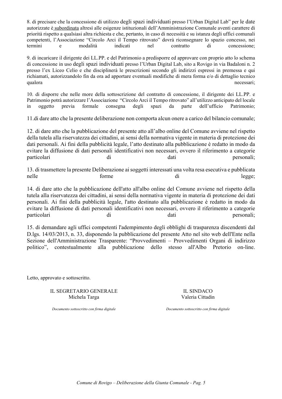 Pagina 5 del documento
