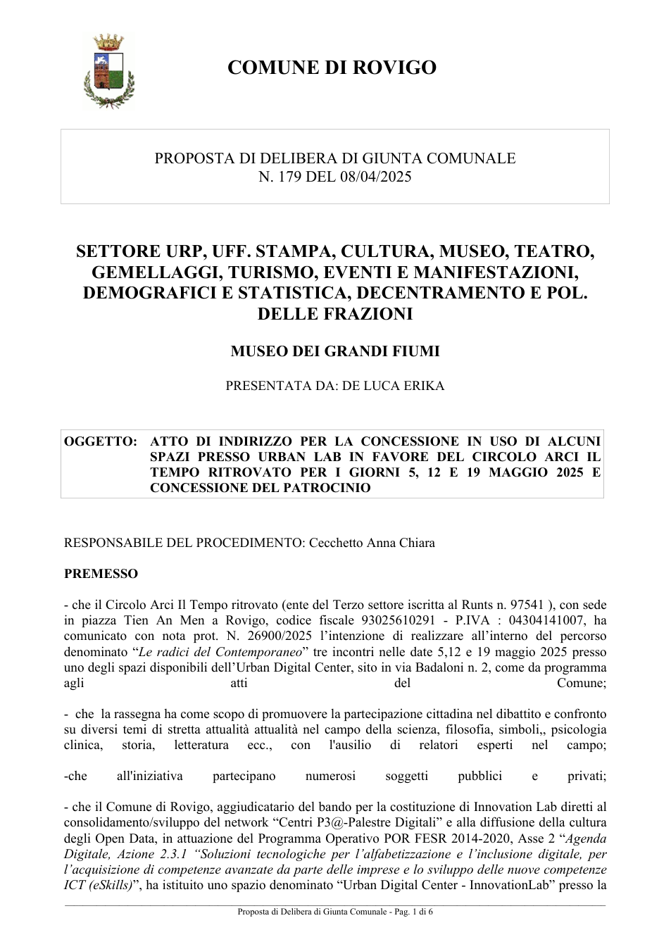Pagina 1 del documento