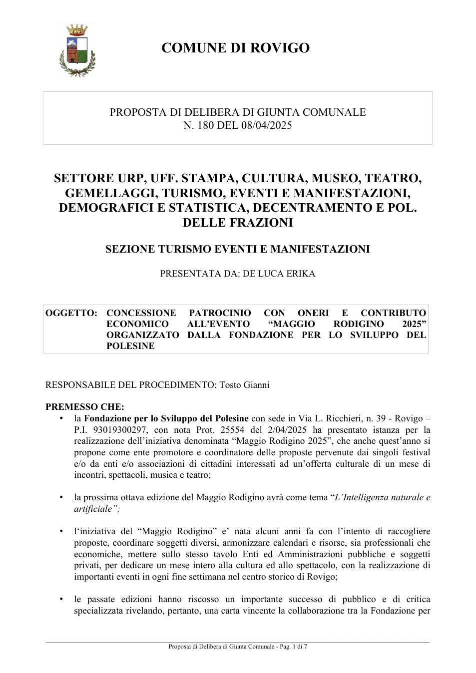 Pagina 1 del documento