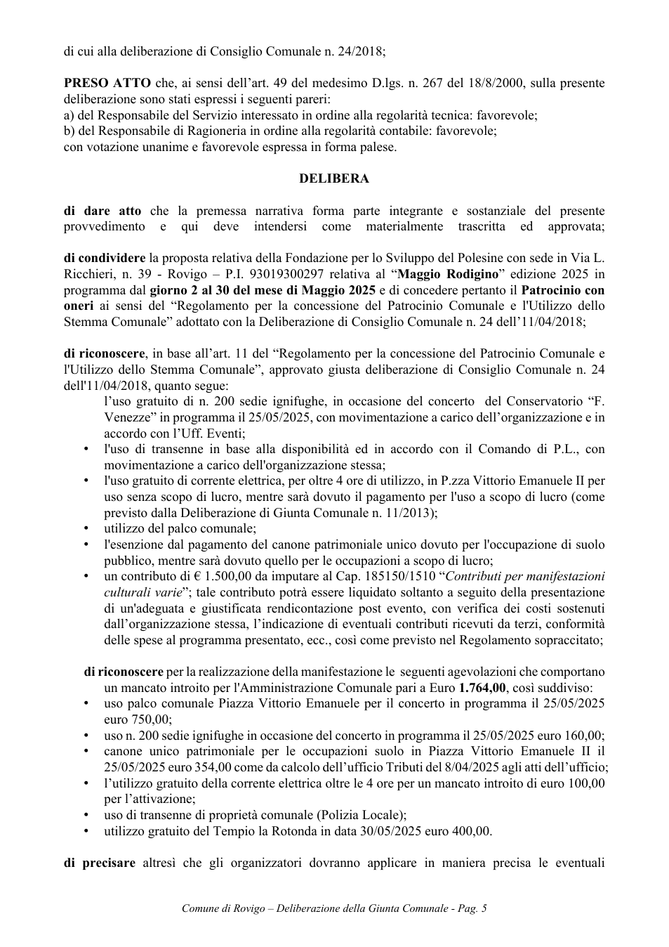 Pagina 5 del documento