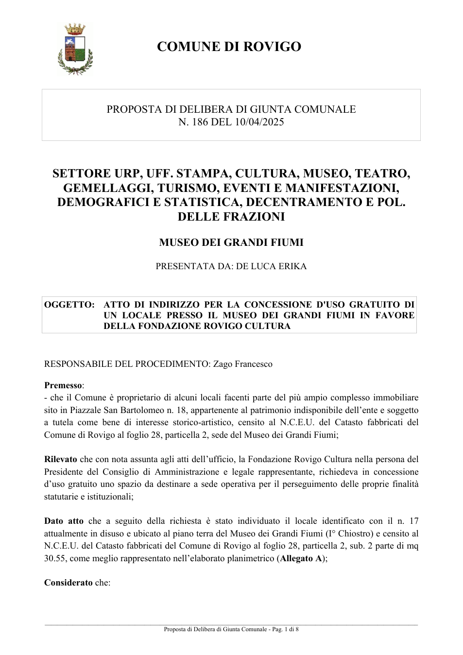 Pagina 1 del documento