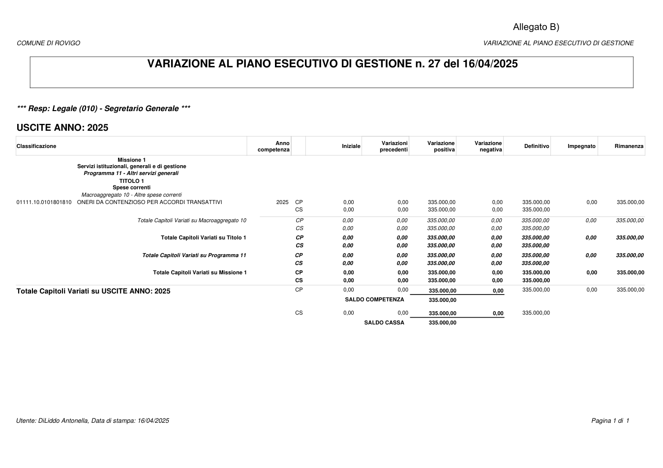 Pagina 1 del documento