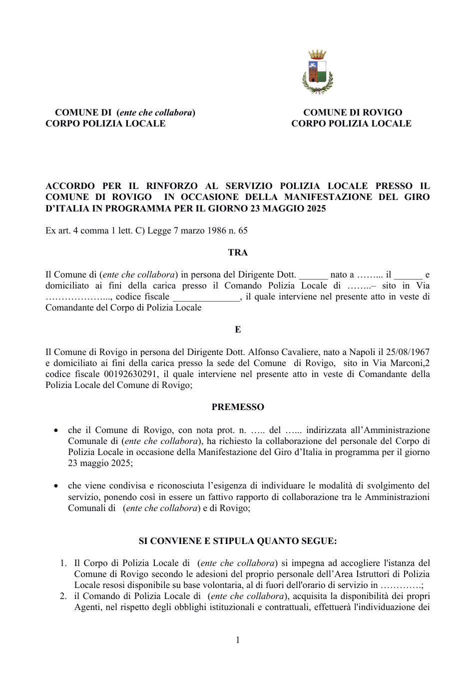 Pagina 1 del documento