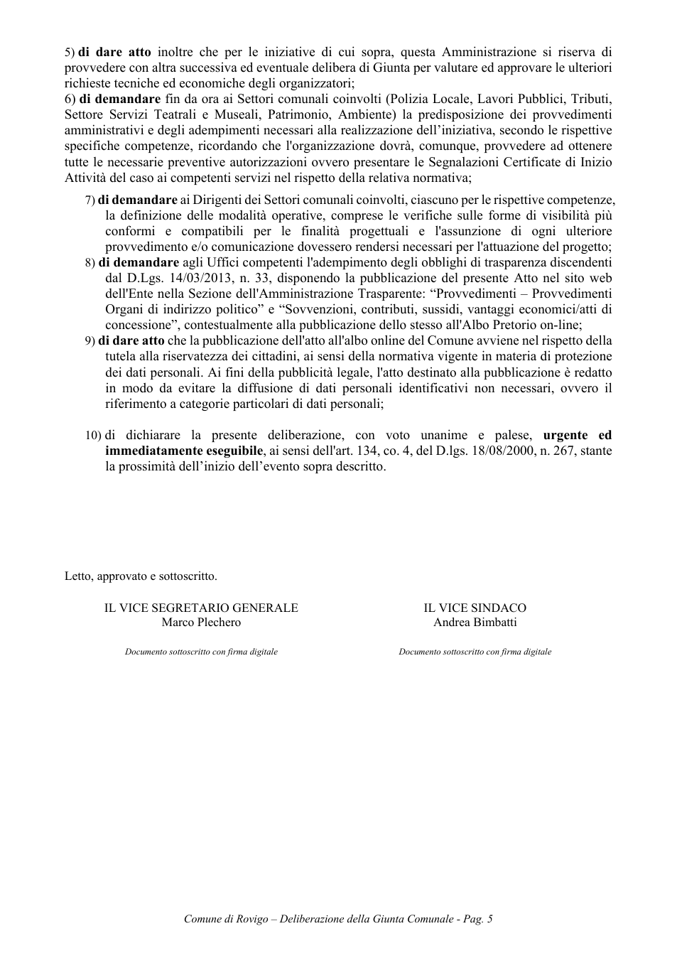 Pagina 5 del documento
