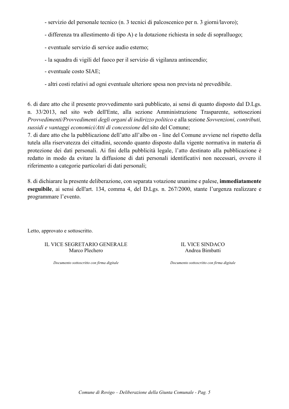 Pagina 5 del documento
