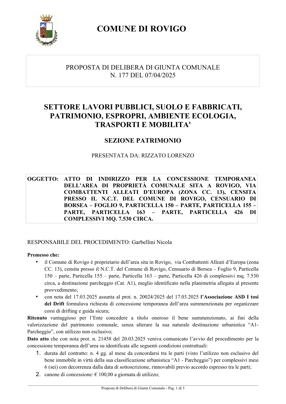 Pagina 1 del documento