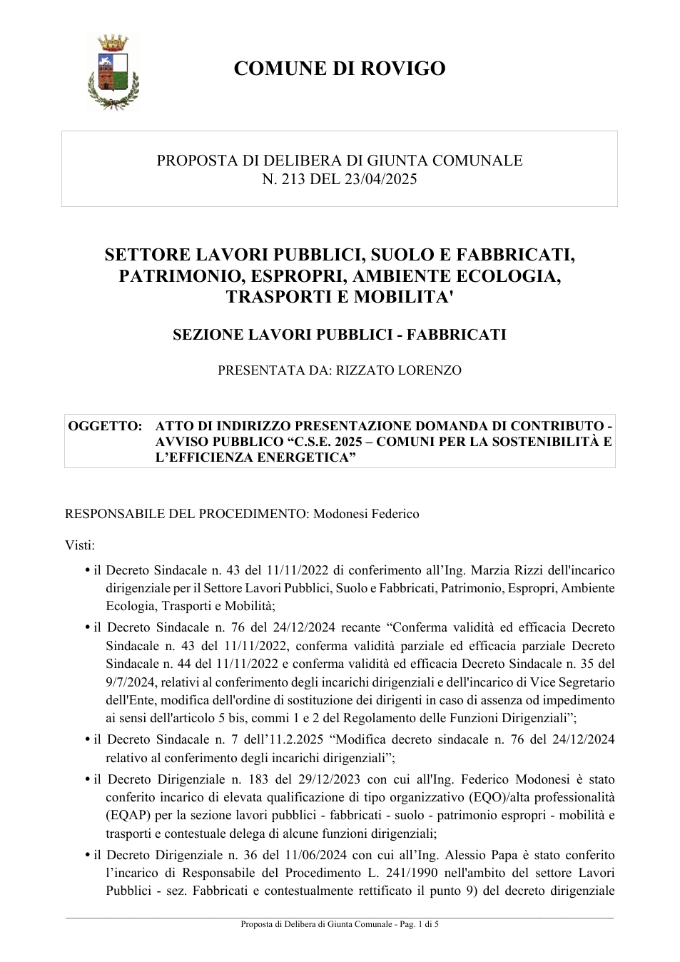 Pagina 1 del documento