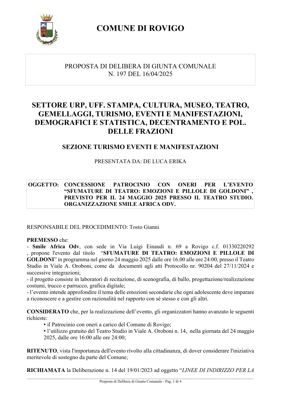 Pagina 1 del documento
