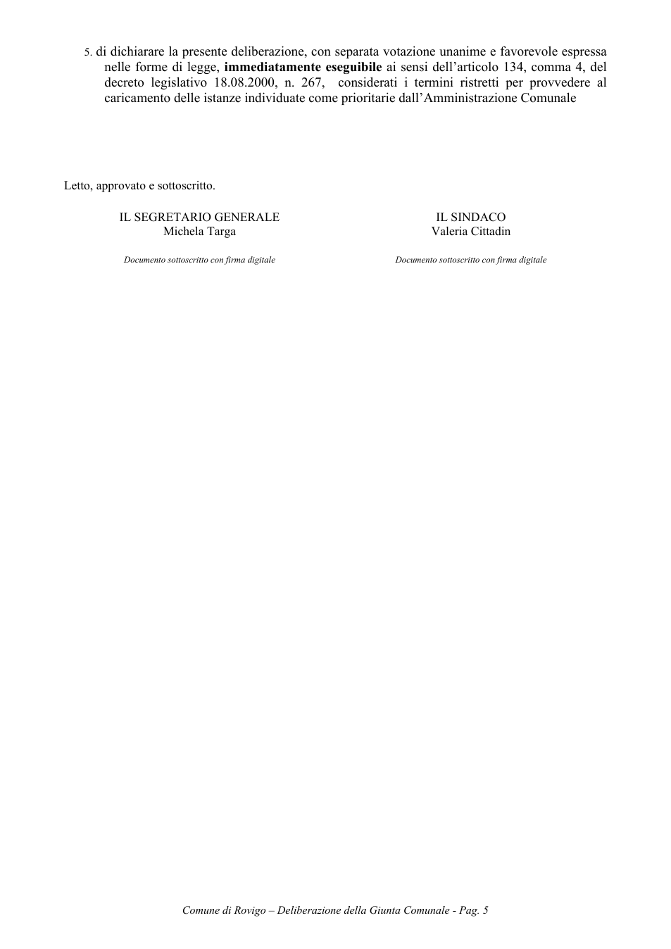 Pagina 5 del documento