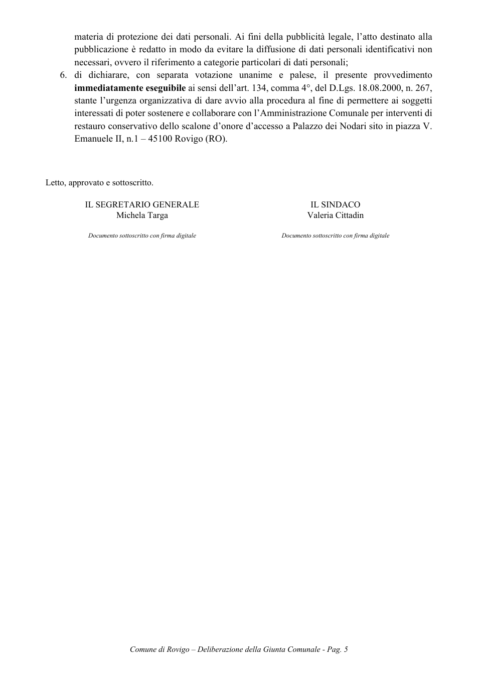 Pagina 5 del documento