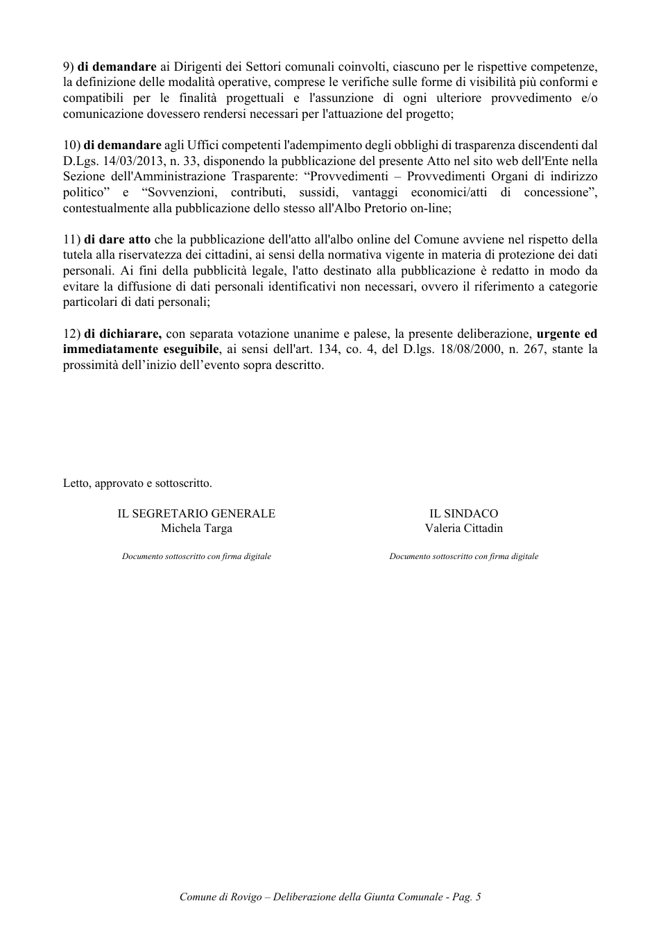Pagina 5 del documento