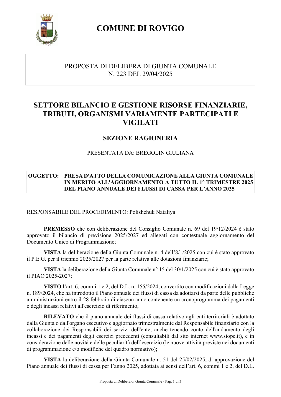 Pagina 1 del documento
