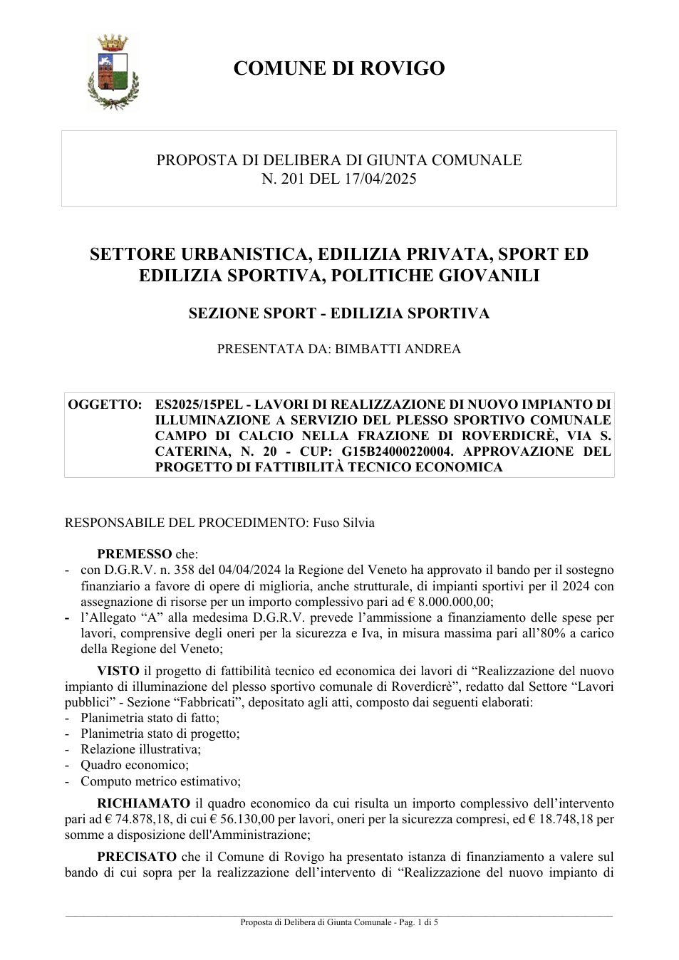 Pagina 1 del documento