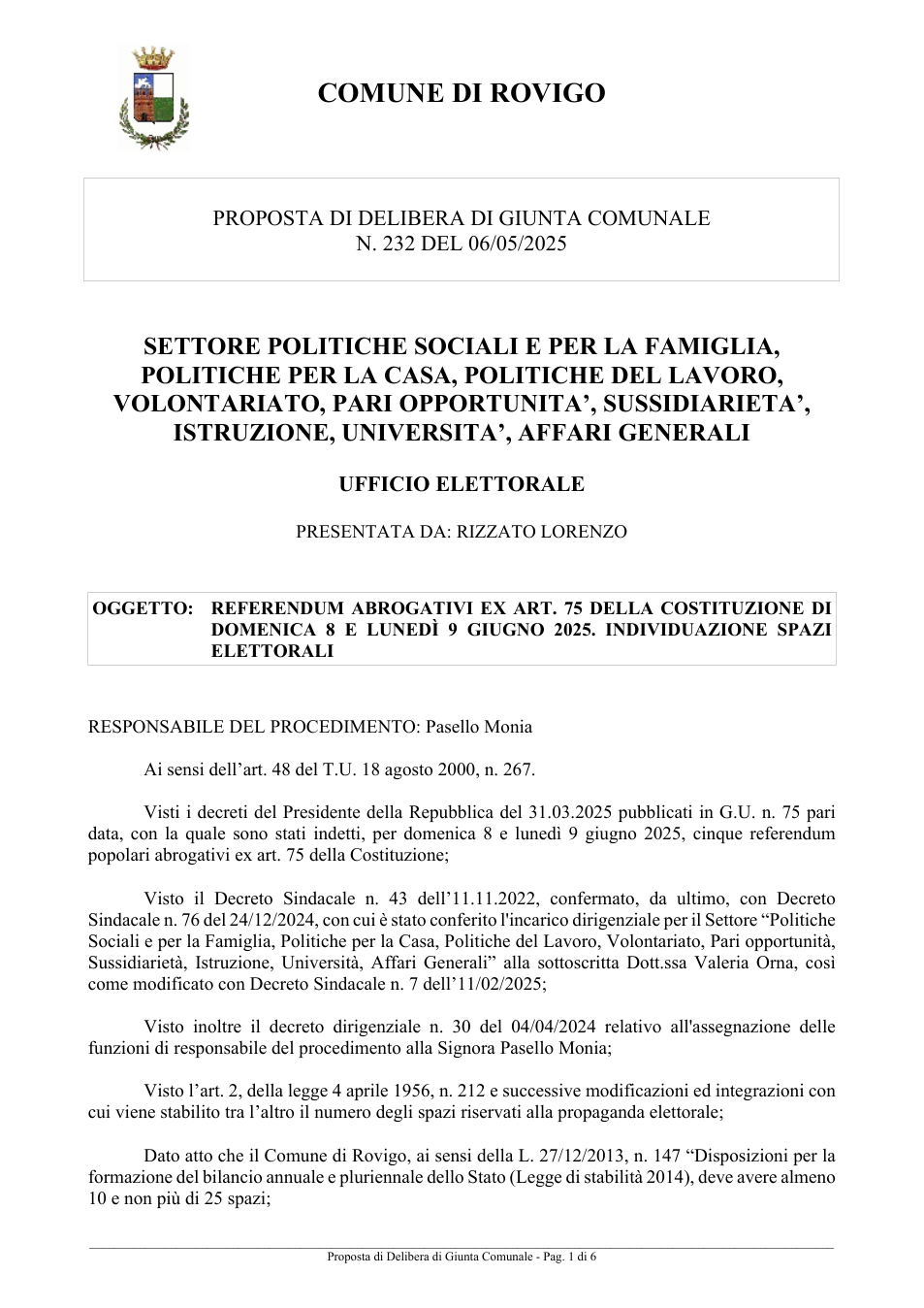 Pagina 1 del documento